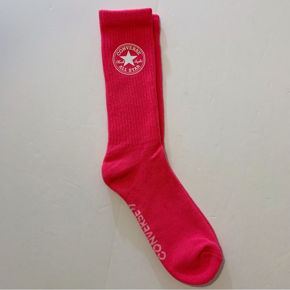 Converse Neon Pink Socks